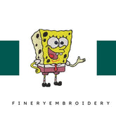 SpongeBob- Pack of 31 Designs - Embroidery Design - FineryEmbroidery